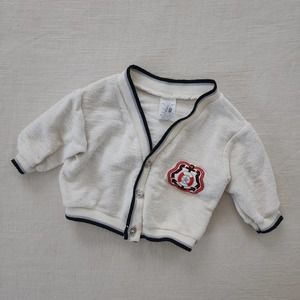 Vintage Lifeguard Sailor Cardigan 6-9 months